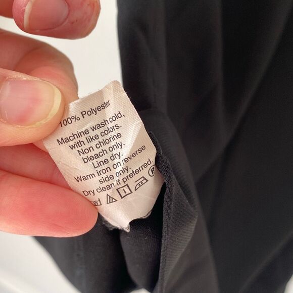 J. Crew Factory Shoulder-tie cami top Black Size 2 - Picture 6 of 6